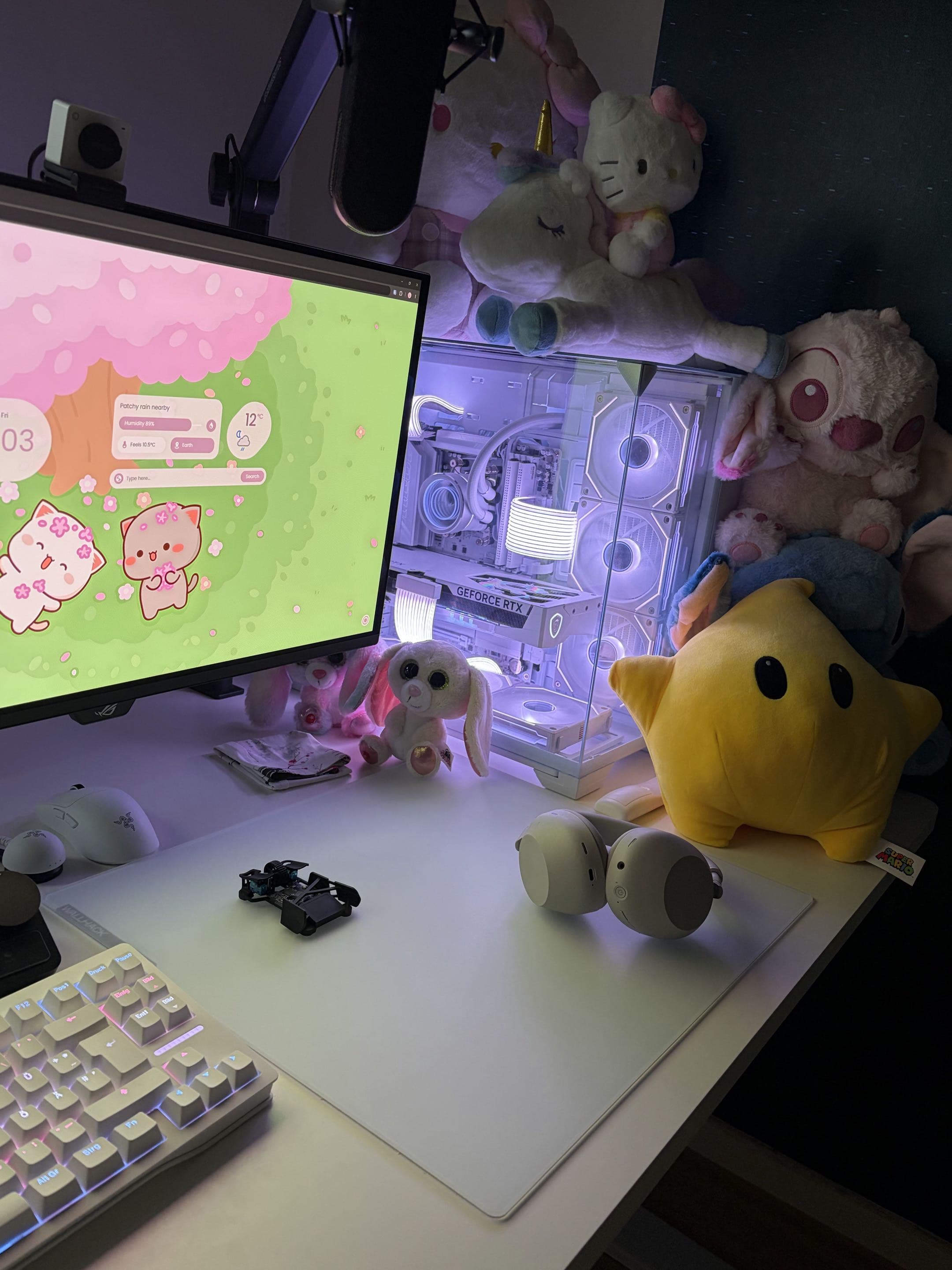 my desk setup